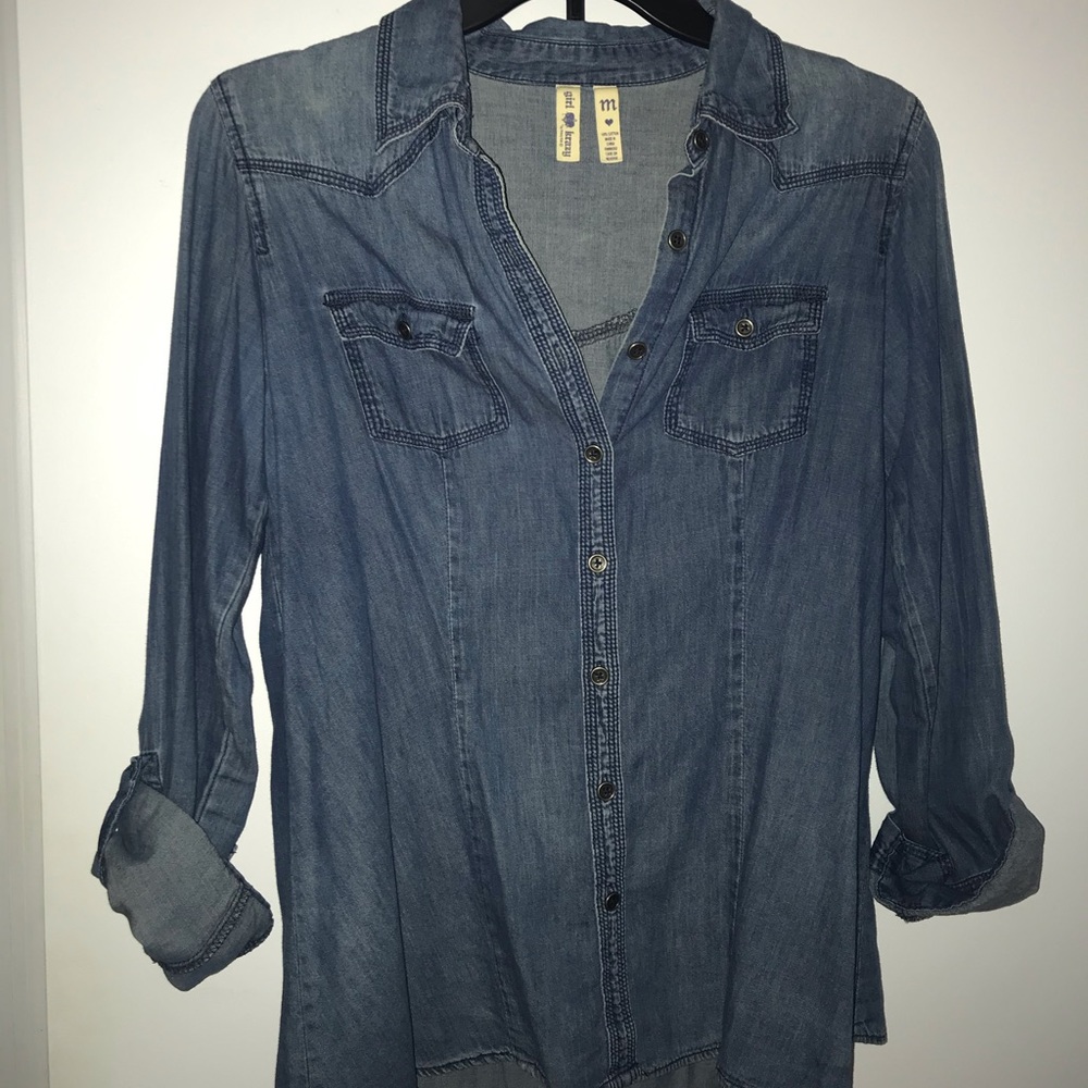 Jean shirt
